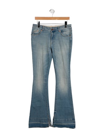 SER.O.YA Mid-Rise Wide Leg Jeans
