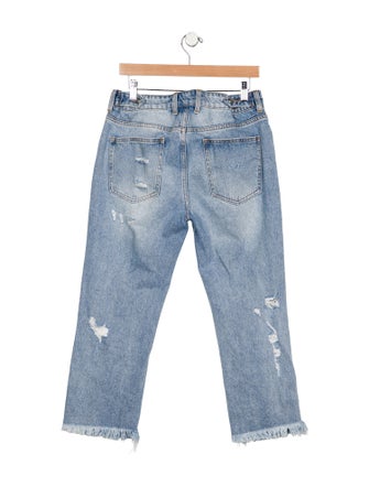 SER.O.YA High-Rise Straight Leg Jeans