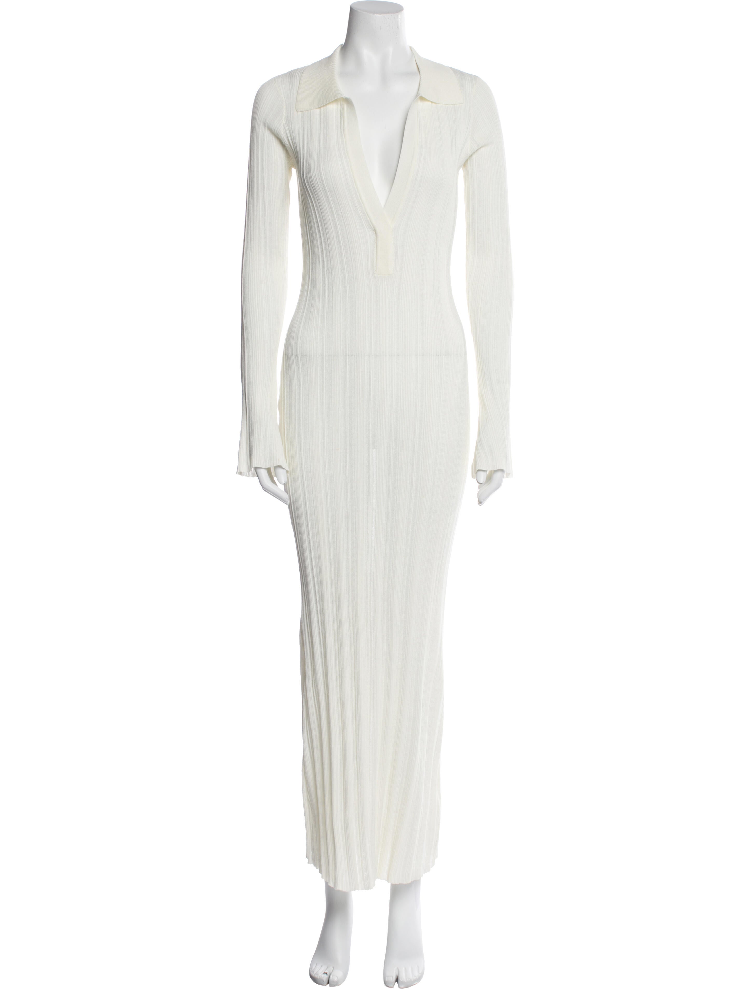 SER.O.YA V-Neck Long Dress