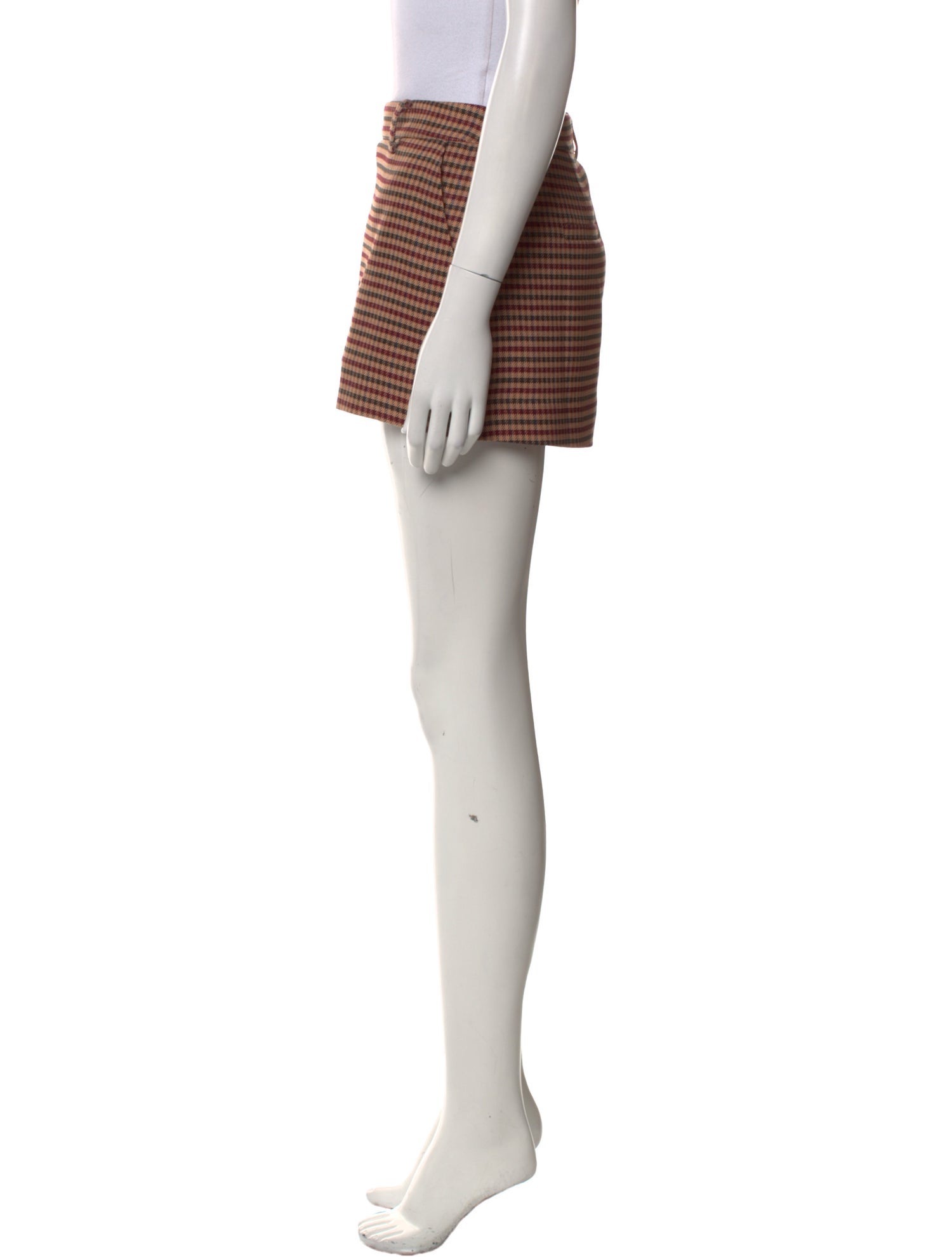 SER.O.YA Plaid Print Mini Skirt w/ Tags