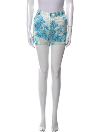 SER.O.YA Silk Mini Shorts