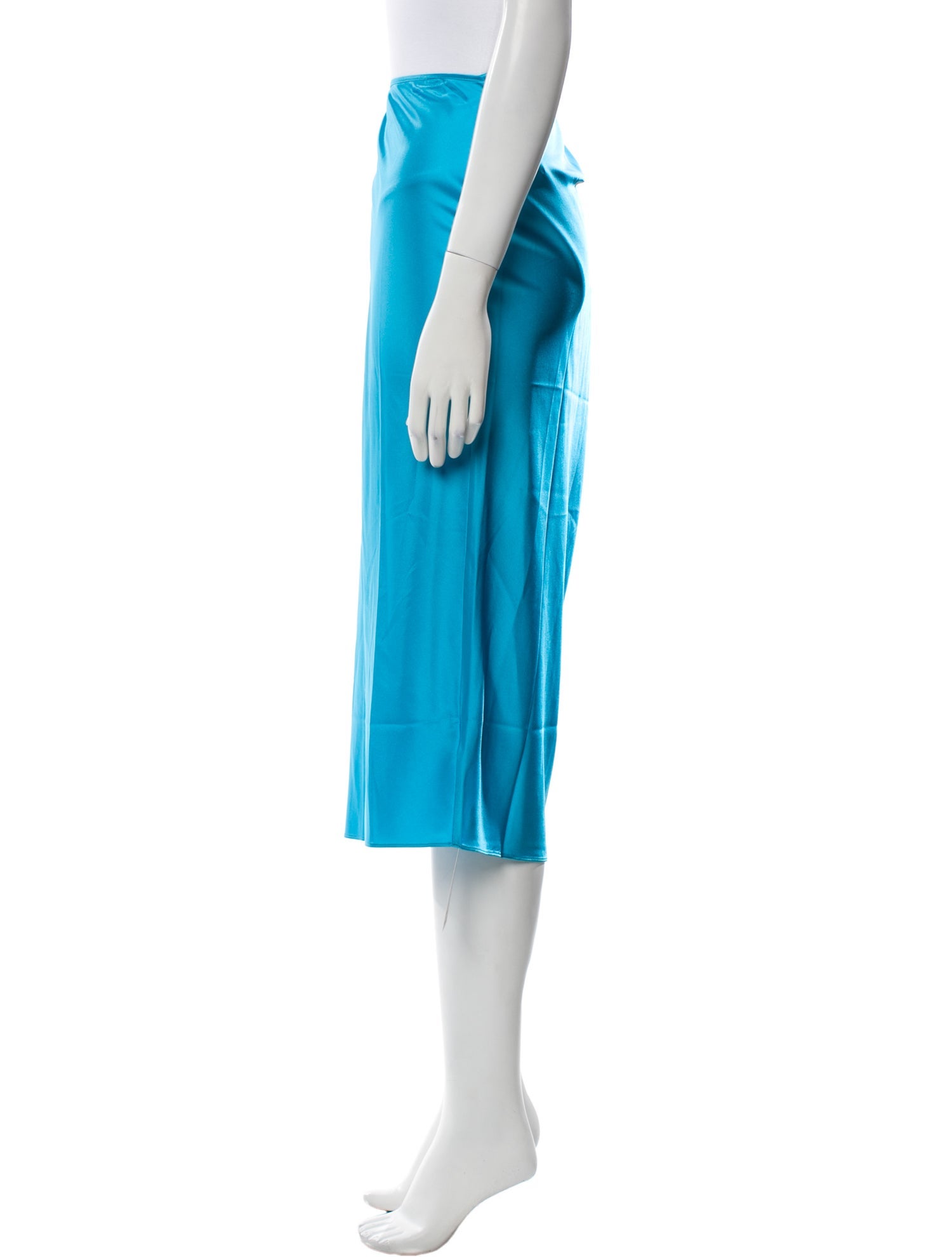 SER.O.YA Silk Midi Length Skirt