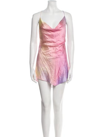 SER.O.YA Printed Mini Dress