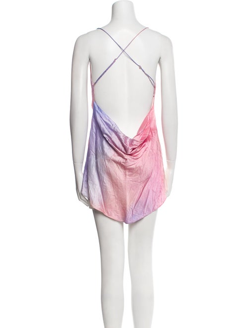 SER.O.YA Printed Mini Dress