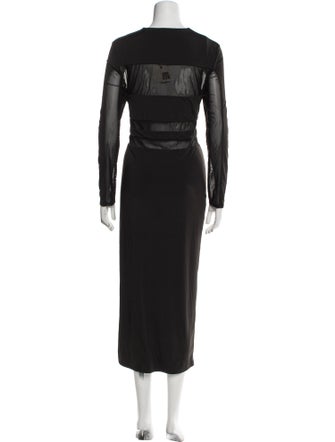 SER.O.YA Nylon Long Dress