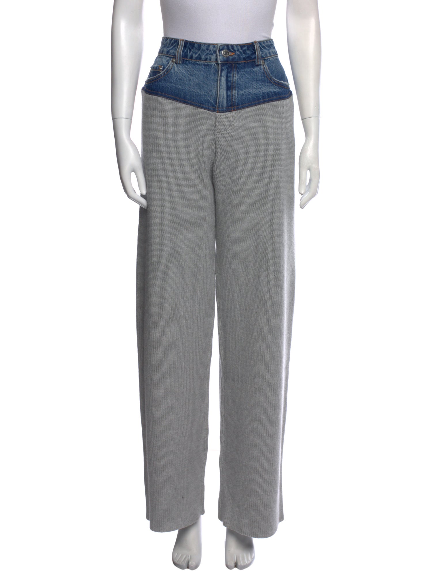 SER.O.YA Colorblock Pattern Wide Leg Pants w/ Tags