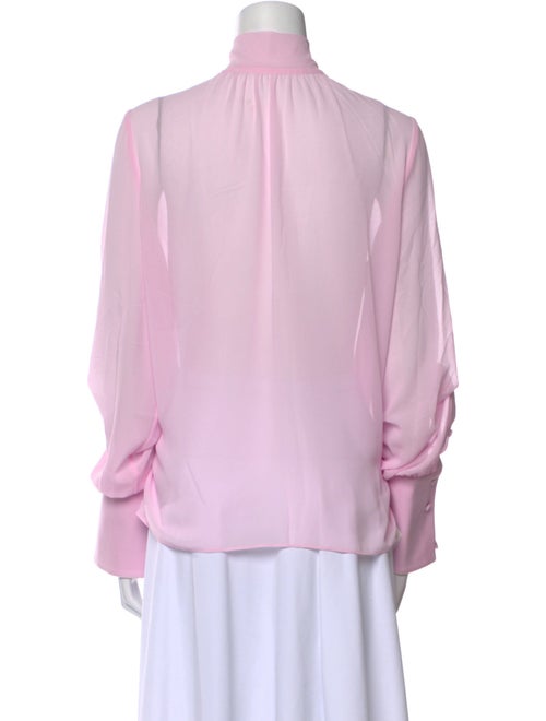 SER.O.YA Tie Neck Long Sleeve Blouse