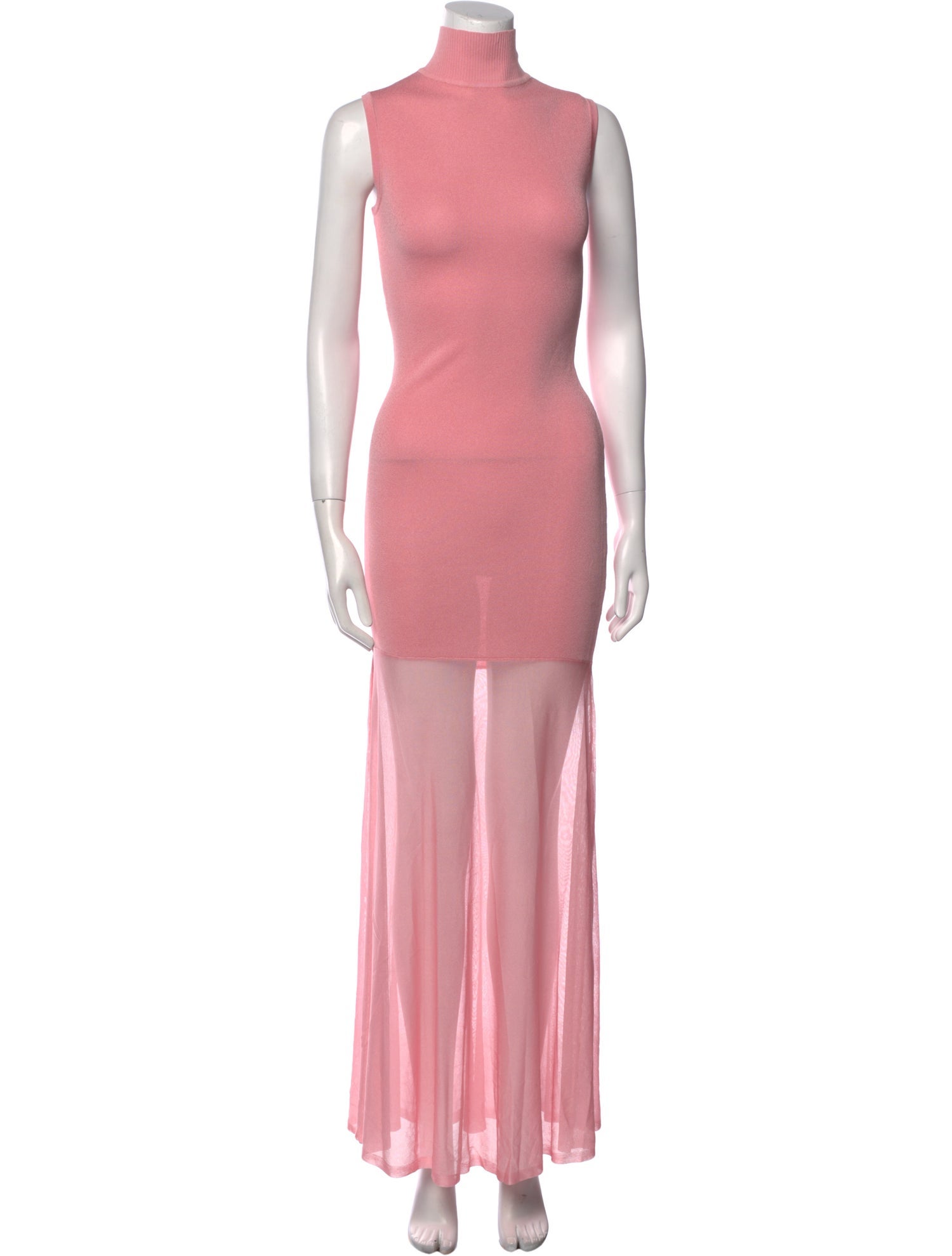 SER.O.YA Mock Neck Long Dress