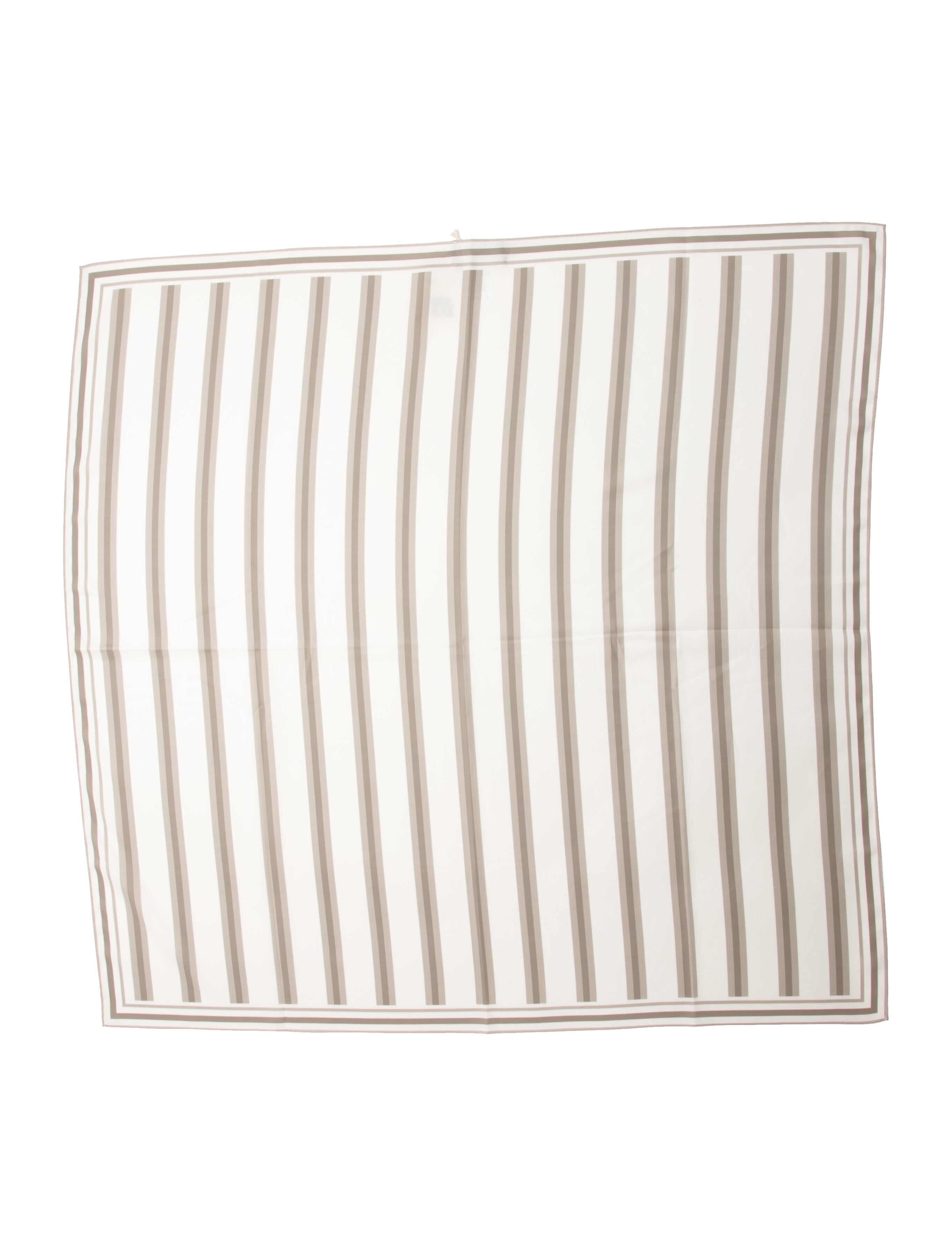 SER.O.YA Silk Striped Scarf w/ Tags