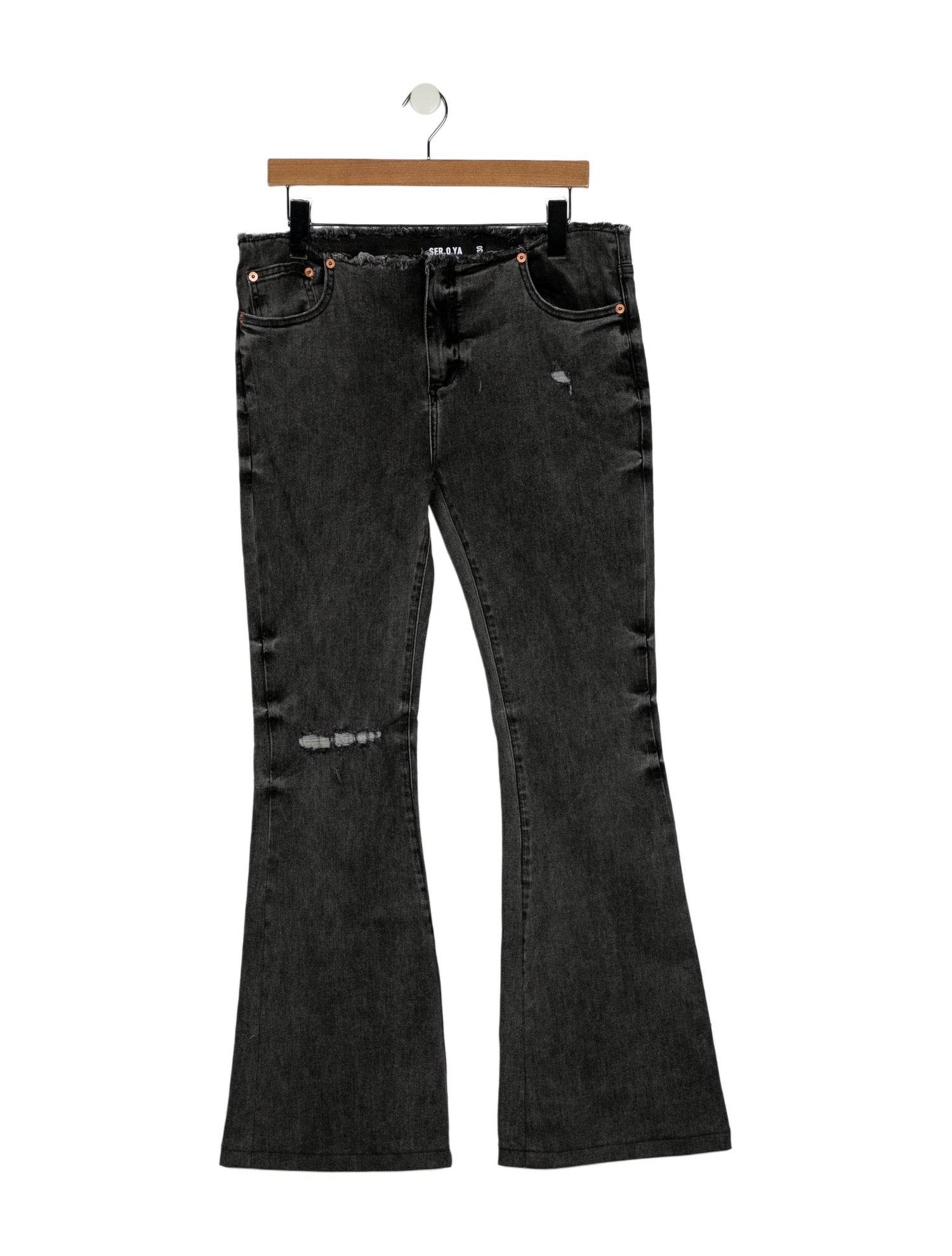 SER.O.YA Mid-Rise Wide Leg Jeans