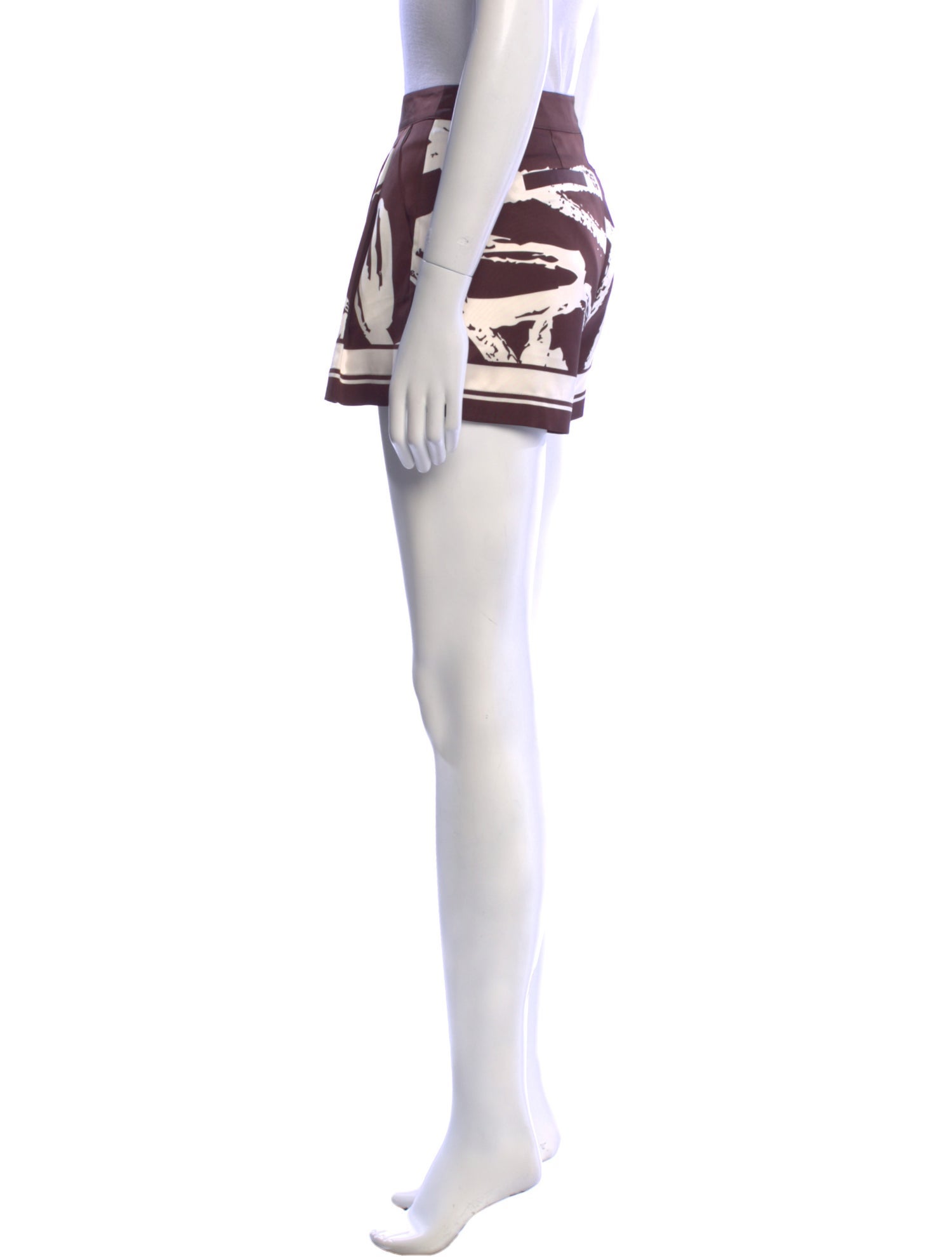 SER.O.YA Printed Mini Shorts