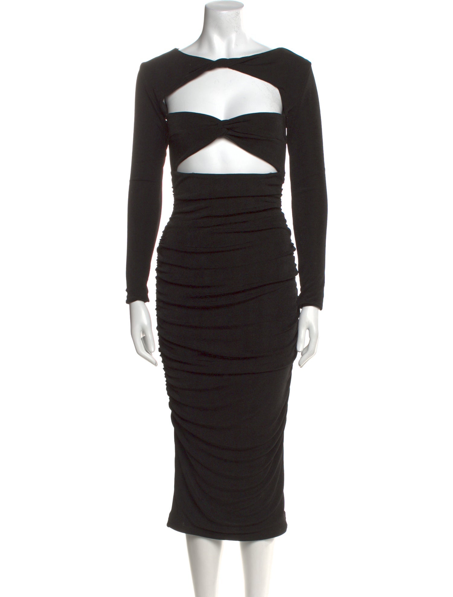 SER.O.YA Bateau Neckline Knee-Length Dress