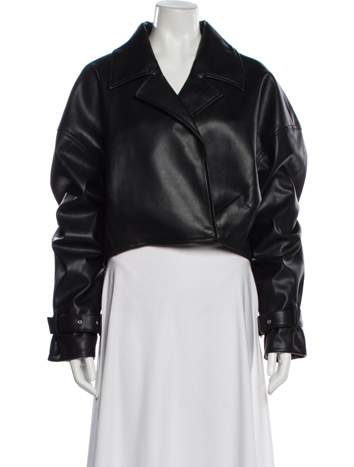 SER.O.YA Faux Leather Biker Jacket