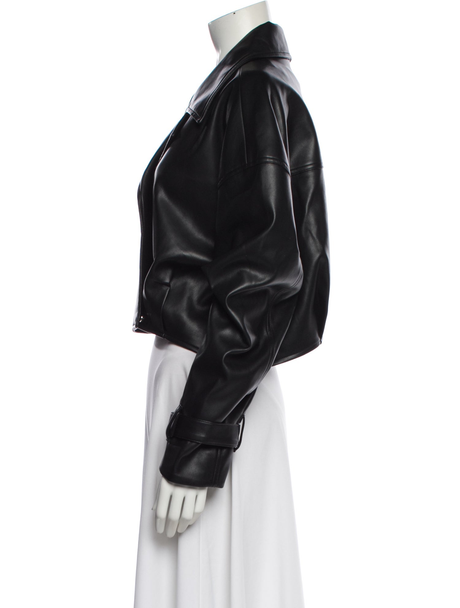 SER.O.YA Faux Leather Biker Jacket