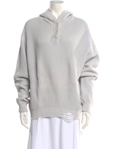 Pre-owned Ser.o.ya Crew Neck Sweater In White