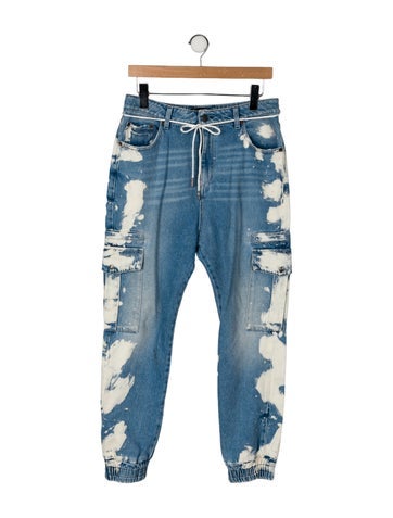Pre-owned Ser.o.ya High-rise Straight Leg Jeans In Blue