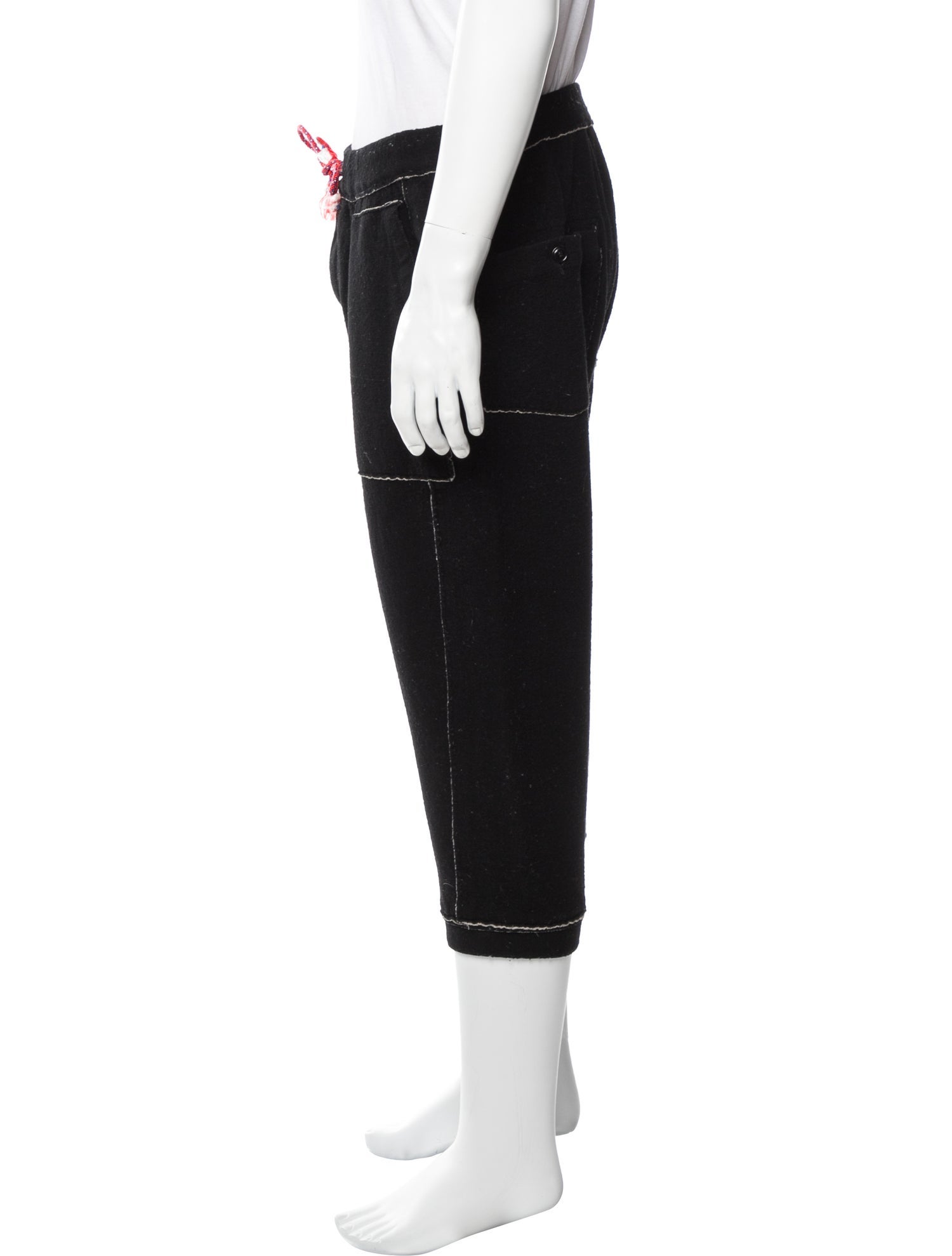 Sasquatchfabrix. Wool Graphic Print Lounge Bottoms