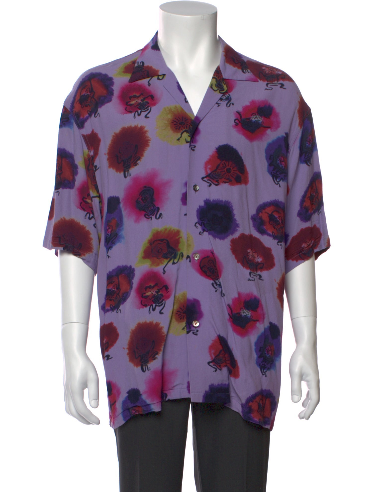 Sasquatchfabrix. Printed Short Sleeve Shirt