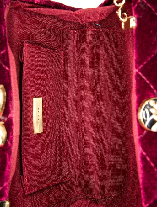 Serpui Velvet Shoulder Bag