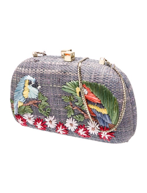 Serpui Raffia Minaudière