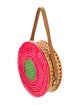 Serpui Wicker Top Handle Bag