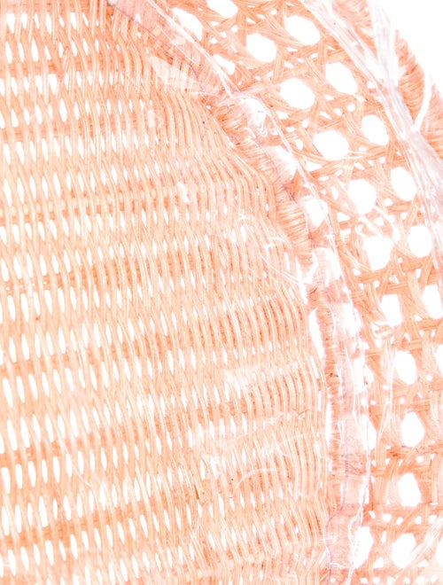 Serpui Wicker Top Handle Bag