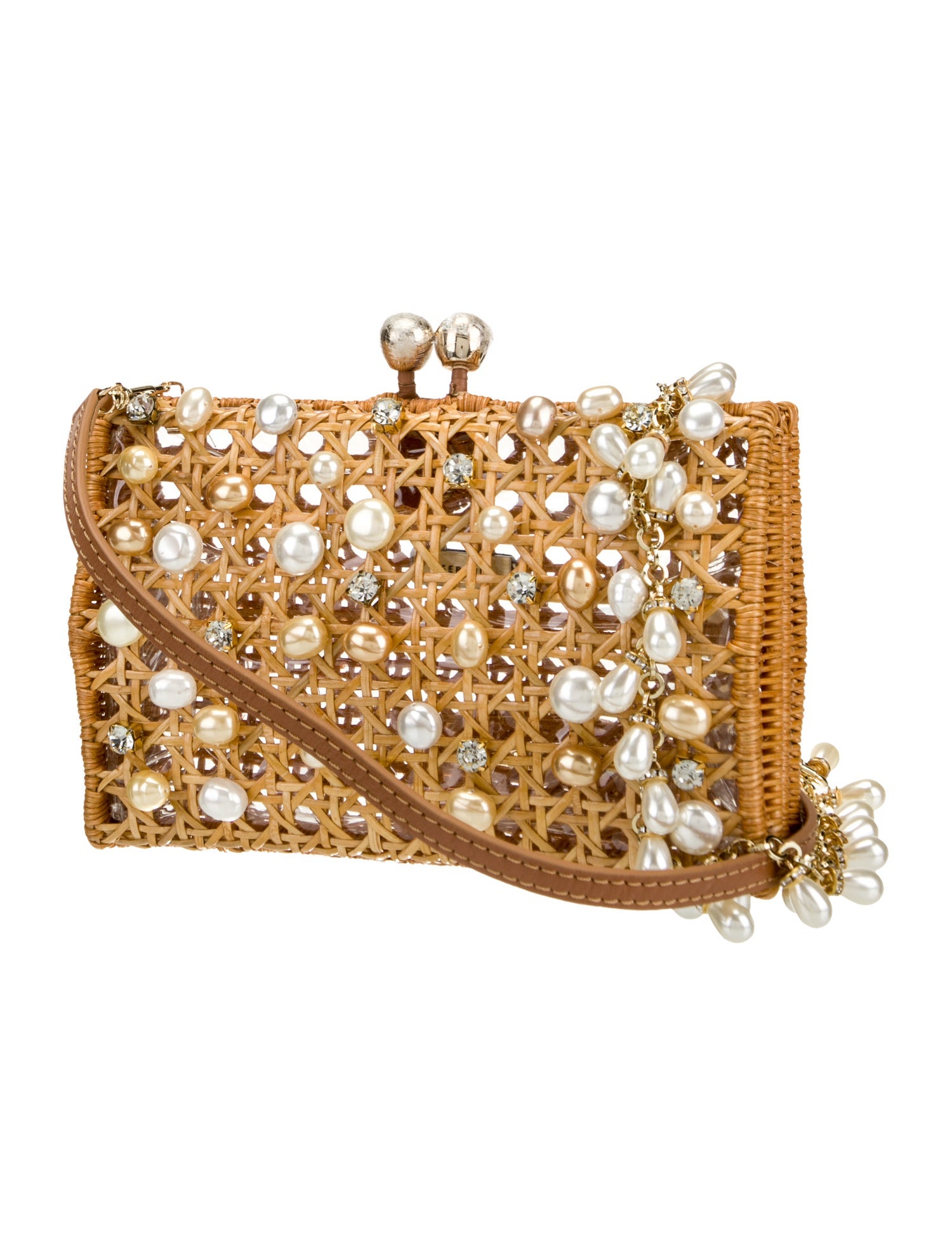 Serpui Rattan Shoulder Bag