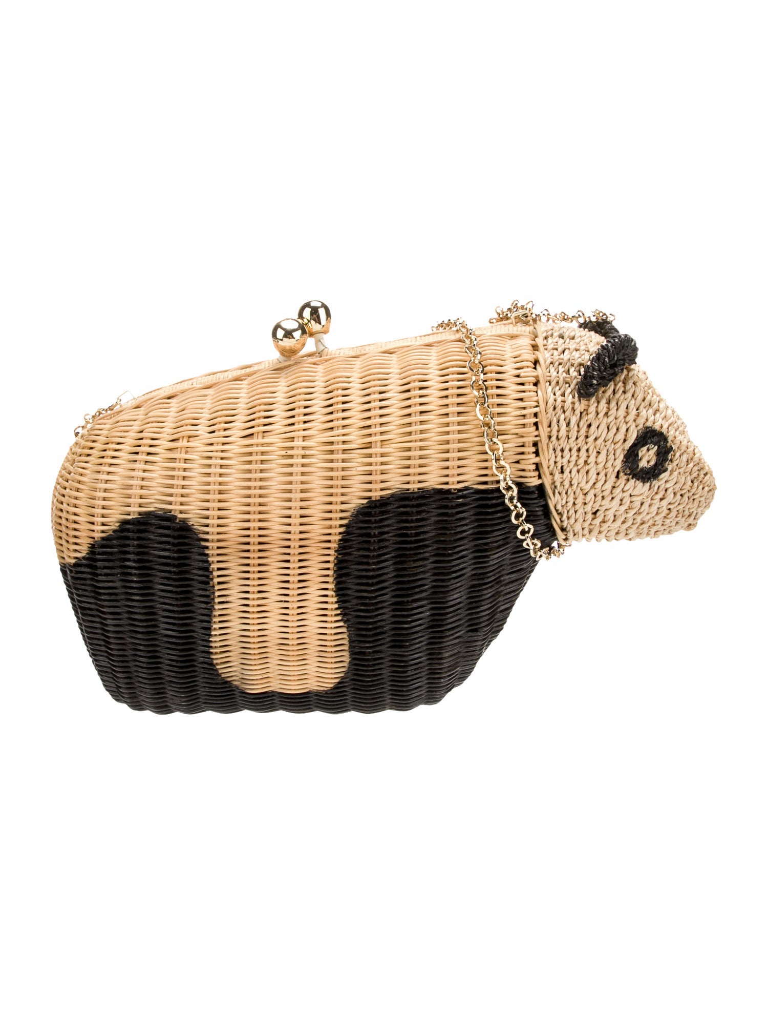 Serpui Wicker Minaudière