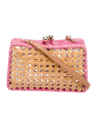 Serpui Rattan Minaudière