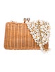 Serpui Wicker Clutch