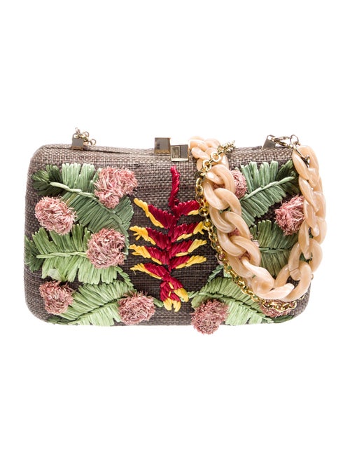 Serpui Raffia Minaudière