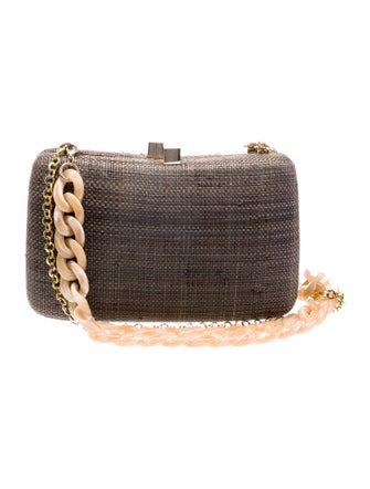 Serpui Raffia Minaudière