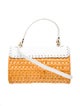 Serpui Raffia Top Handle Bag