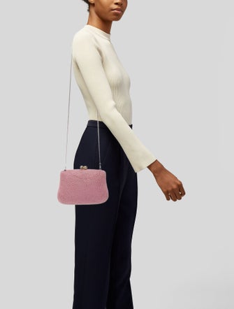 Serpui Straw Shoulder Bag