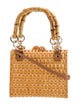 Serpui Raffia Top Handle Bag