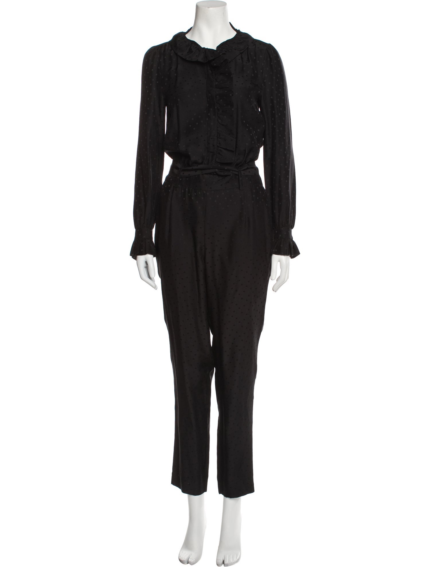 Sezane x Manoush Silk Jumpsuit