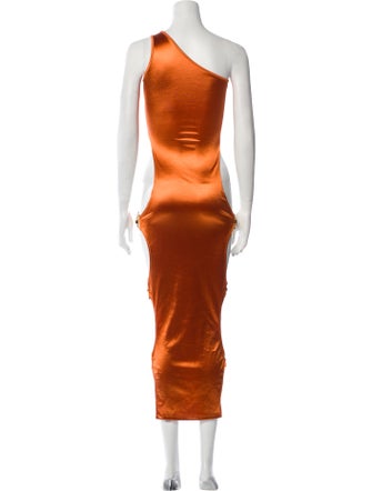 SEL One-Shoulder Long Dress