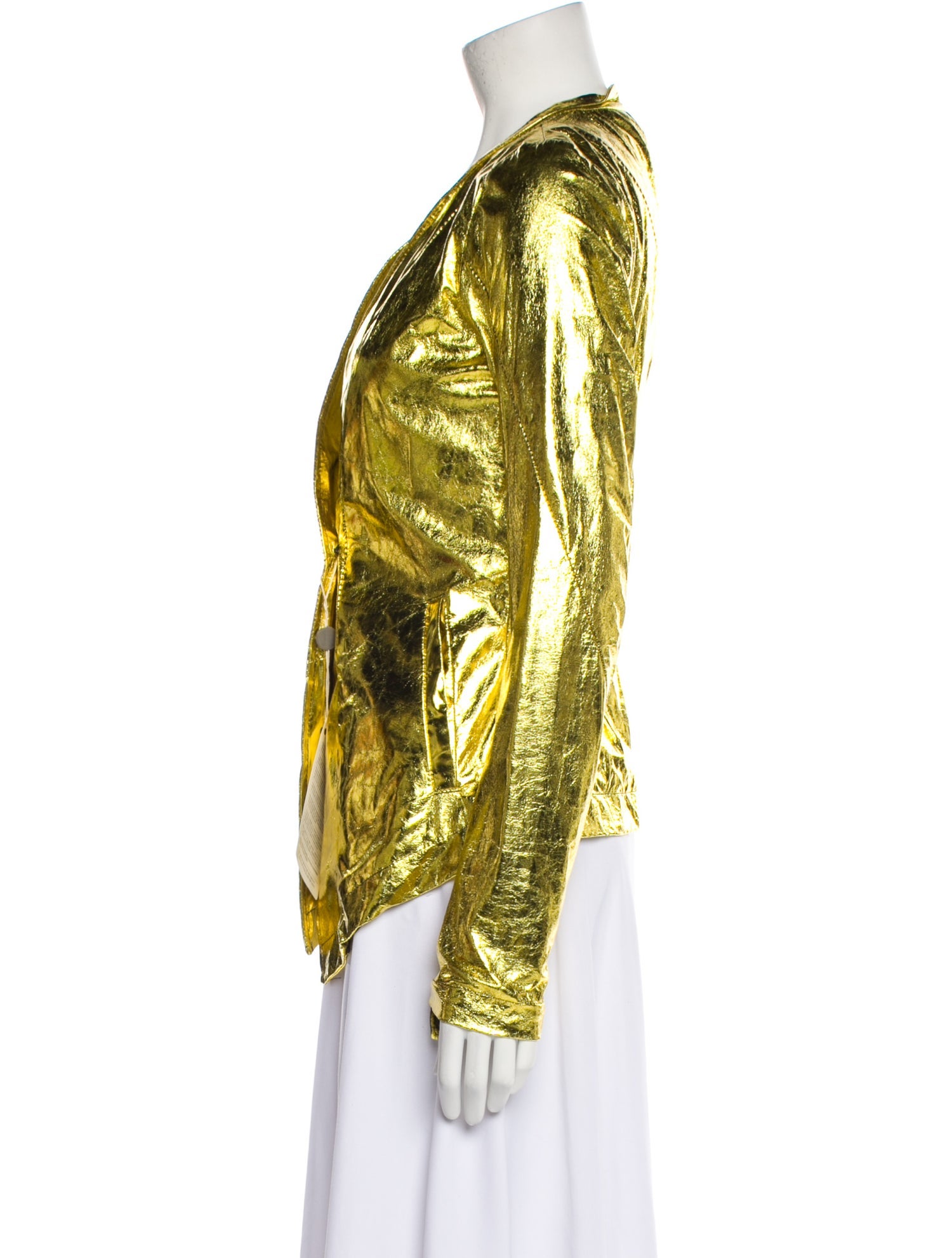 10Sei0otto Leather Evening Jacket