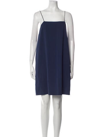 Seventy Sergio Tegon Dresses Square Neckline Mini Dress M