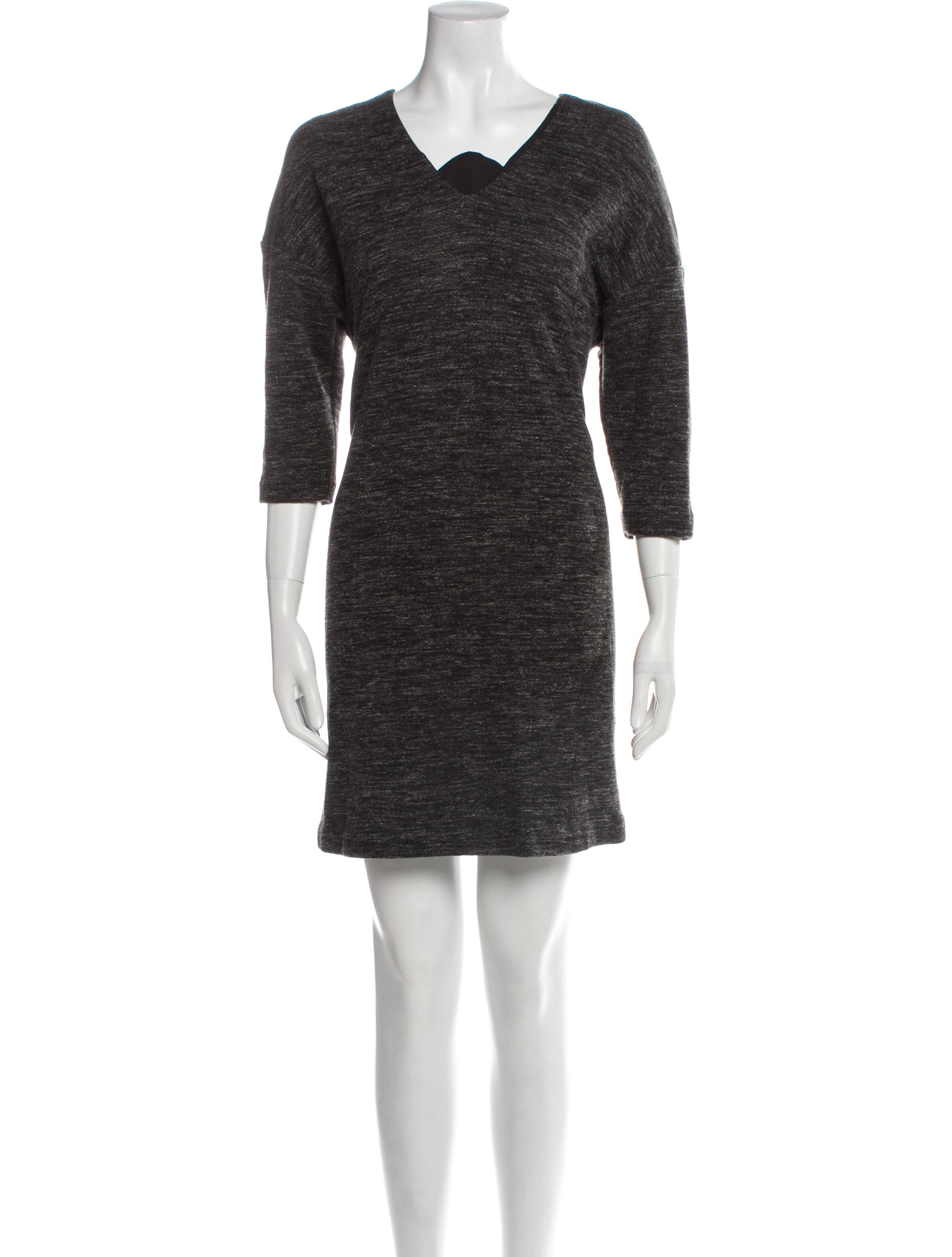 SET V-Neck Mini Dress