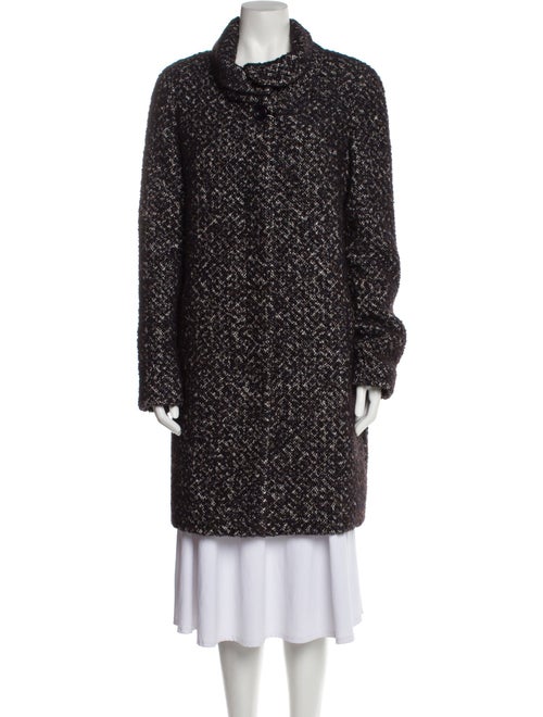 Sees Infinitely Woman Tweed Pattern Coat