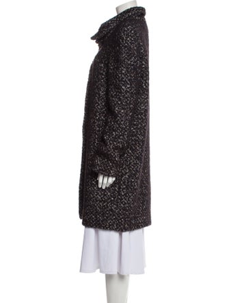 Sees Infinitely Woman Tweed Pattern Coat