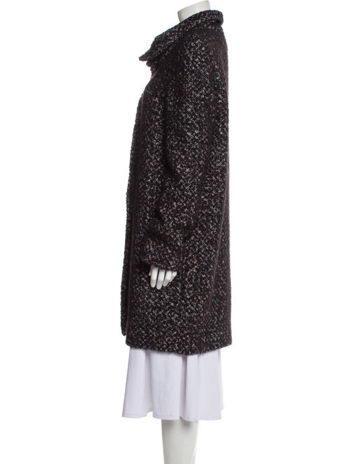 Sees Infinitely Woman Tweed Pattern Coat