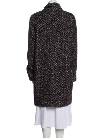 Sees Infinitely Woman Tweed Pattern Coat