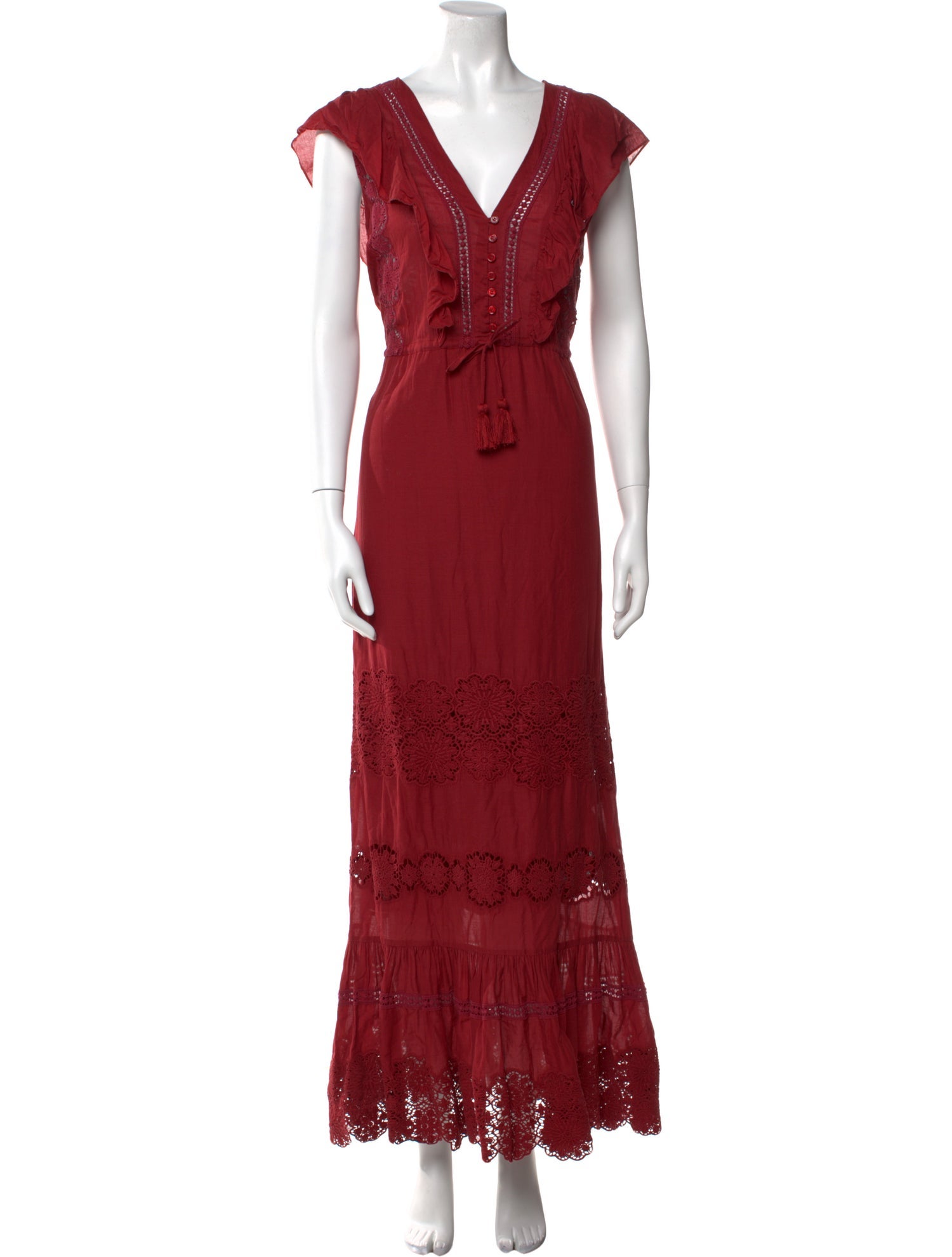 Sézane x Sea New York V-Neck Long Dress