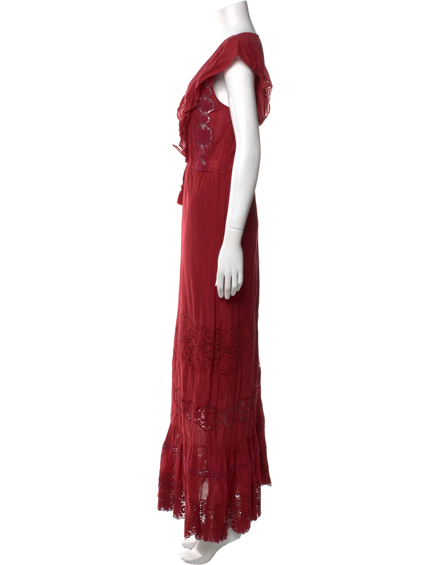 Sézane x Sea New York V-Neck Long Dress