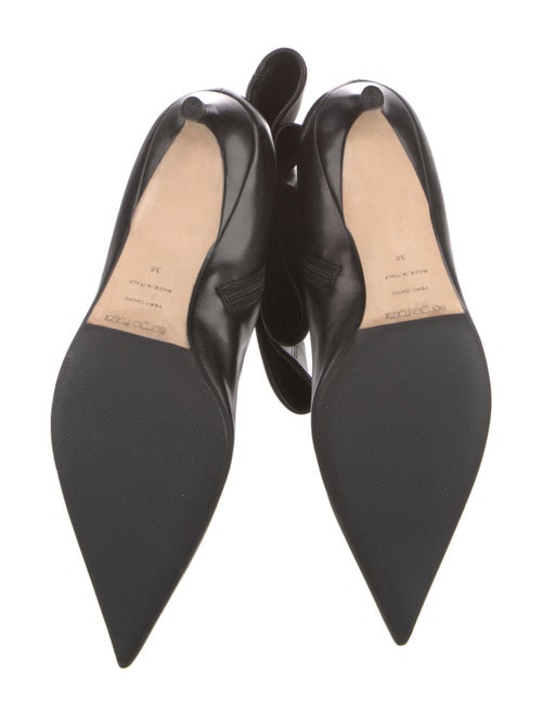 Sergio Rossi x St. John Leather Boots