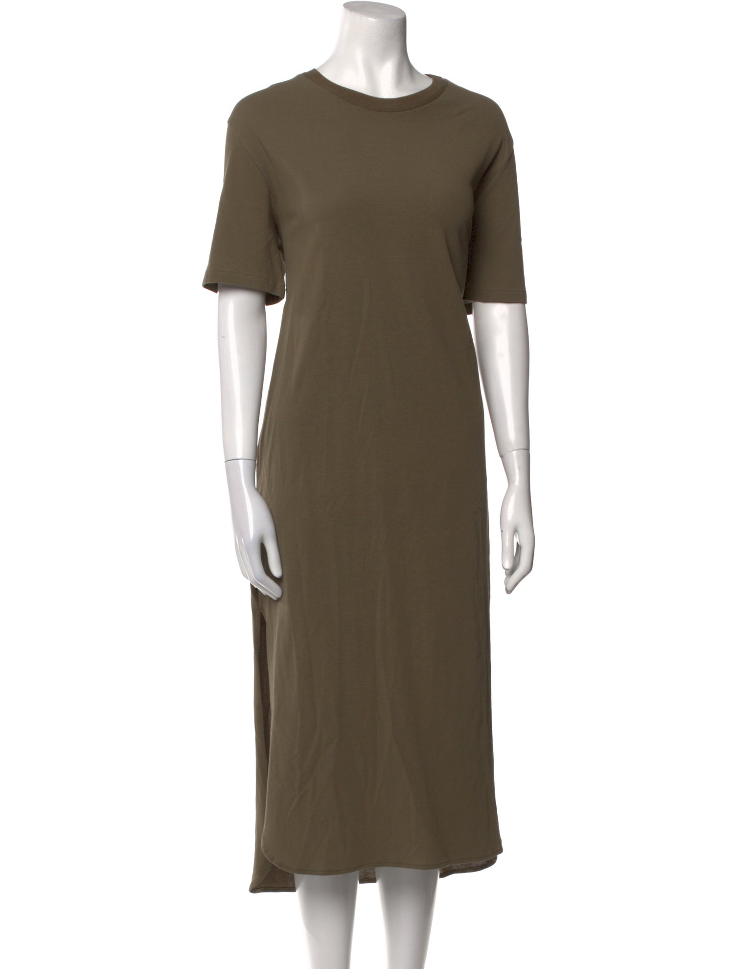 Seya Crew Neck Midi Length Dress