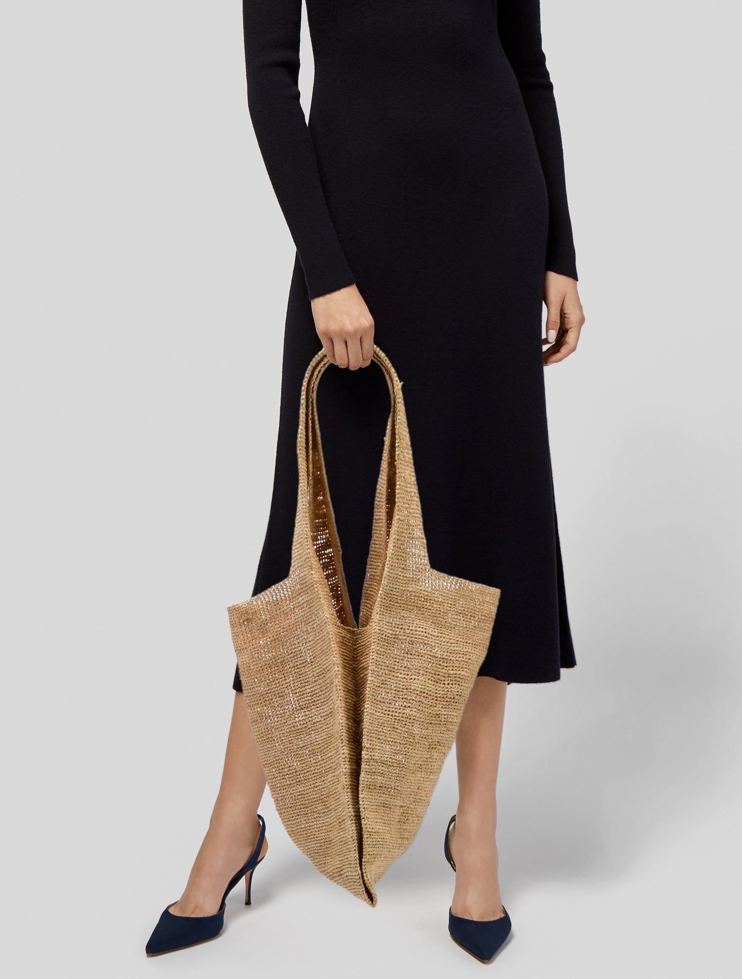 Seya Raffia Evening Bag