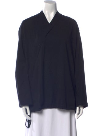 S'YTE V-Neck Long Sleeve Sweatshirt